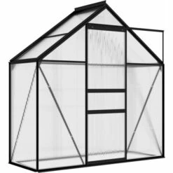 LES TENDANCES Serre Anthracite Aluminium 1,33 M²