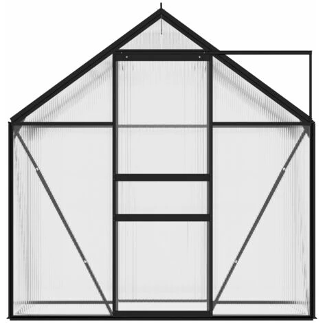 LES TENDANCES Serre Anthracite Aluminium 1,33 M² 5 LES TENDANCES Serre Anthracite Aluminium 1,33 M² – Image 3