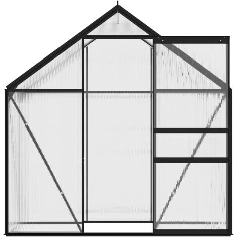 LES TENDANCES Serre Anthracite Aluminium 1,33 M² 6 LES TENDANCES Serre Anthracite Aluminium 1,33 M² – Image 4