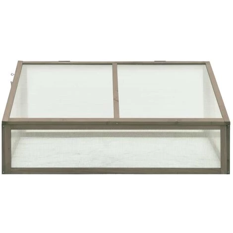 LES TENDANCES Serre 100x65x40 Cm Bois De Sapin 7 LES TENDANCES Serre 100x65x40 Cm Bois De Sapin – Image 5