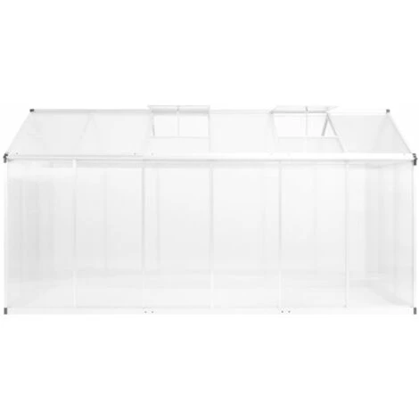 LES TENDANCES Serre Aluminium 362x190x195 Cm 13,41 M³ 5 LES TENDANCES Serre Aluminium 362x190x195 Cm 13,41 M³ – Image 3