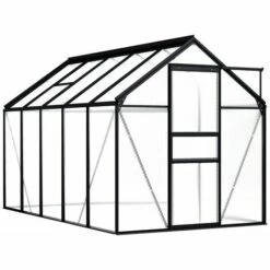 LES TENDANCES Serre Anthracite Aluminium 5,89 M²