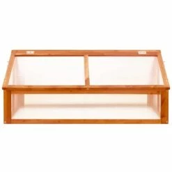 LES TENDANCES Serre Marron 114x80x50 Cm Bois De Sapin 9 LES TENDANCES Serre Marron 114x80x50 Cm Bois De Sapin -France Serre de jardin Soldes 2022 66924245 3