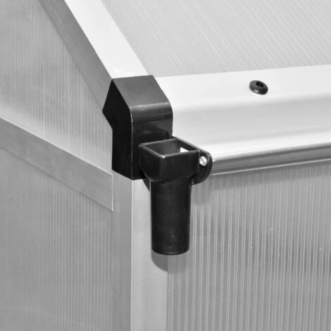 LES TENDANCES Serre Aluminium Renforcé 10,53 M² 4 LES TENDANCES Serre Aluminium Renforcé 10,53 M² – Image 2