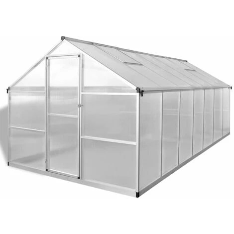 LES TENDANCES Serre Aluminium Renforcé 10,53 M² 5 LES TENDANCES Serre Aluminium Renforcé 10,53 M² – Image 3