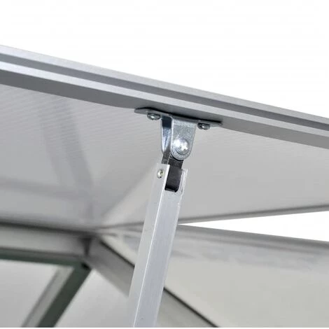 LES TENDANCES Serre Renforcée En Aluminium Avec Cadre De Base 7,55 M² 7 LES TENDANCES Serre Renforcée En Aluminium Avec Cadre De Base 7,55 M² – Image 5