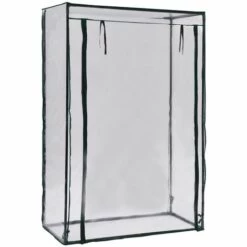 LES TENDANCES Serre à Tomates 102x52x150 Cm -France Serre de jardin Soldes 2022 66924966 3
