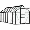 LES TENDANCES Serre Avec Cadre De Base Anthracite Aluminium 8,17 M² -France Serre de jardin Soldes 2022 66925072 1