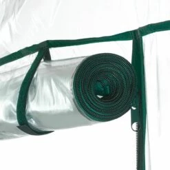 Serre De Jardin Avec Bâche Armée Transparent PVC Gardiun Double Leaf 143x143x195 Cm -France Serre de jardin Soldes 2022 7266160 4