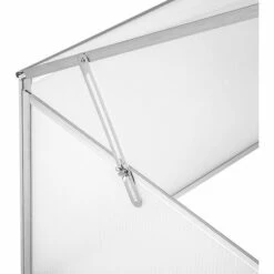 TECTAKE Mini Serre De Jardin En Aluminium 102 Cm X 61 Cm X 41 Cm - Blanc Transparent -France Serre de jardin Soldes 2022 7514438 5