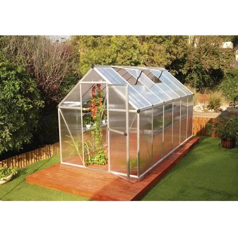 PALRAM Serre En Polycarbonate " Multiline" - 6.8m2 4 PALRAM Serre En Polycarbonate " Multiline" - 6.8m2 – Image 2