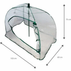 Serre De Jardin Parapluie Gardiun Bosco 103x69x75 Cm -France Serre de jardin Soldes 2022 9728557 5